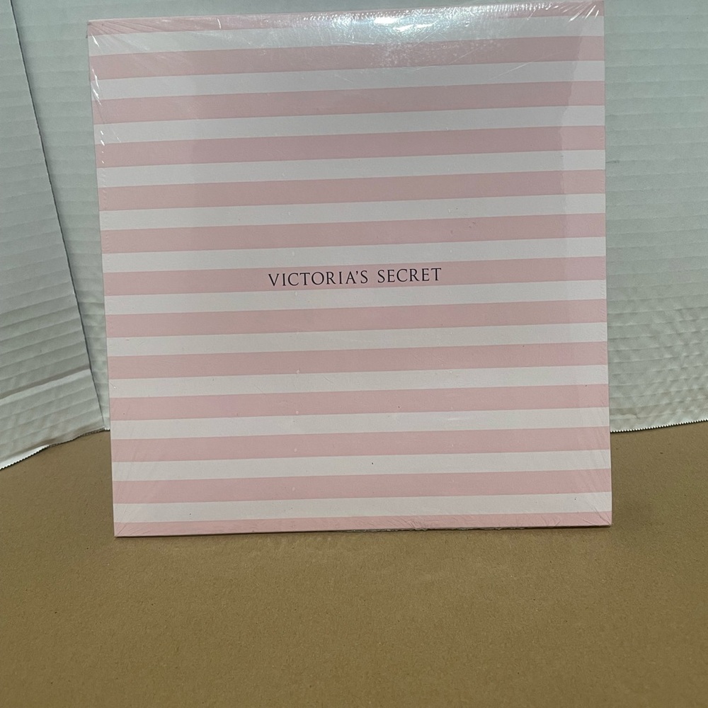 Victoria's Secret Pink Striped Bath & Body Gift Box